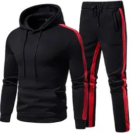 Men tracksuit with zipper <b>jacket</b> designed in basics cotton blended fabric offering comfort and style for gym <b>workout</b> and running - Product Image 3