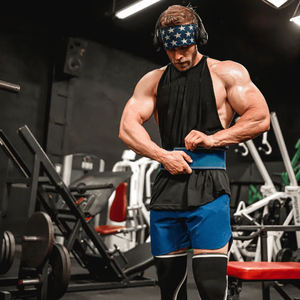 เข็มขัดยกน้ำหนักนีโอพรีนแบบหนา 10 มม. พร้อมโลโก้สั่งทำพิเศษ สำหรับพาวเวอร์ลิฟติ้ง รองรับหลัง ออกกำลังกาย ฟิตเนส เวทเทรนนิ่ง สควอท - Product Image 6