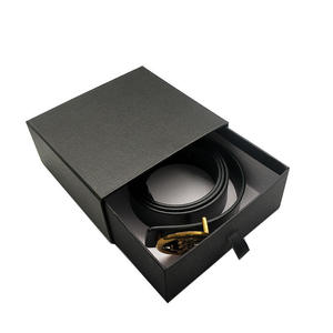 Custom Wholesale EcoRev Rigid <b>Box</b> Drawer <b>Box</b> with Recycled Materials for Belts Pens Glasses Elegant High Quality - Product Image 1
