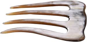 Épingle à cheveux en corne de buffle naturelle, style classique moderne, robuste, faite à la main, accessoire écologique, élégante pour chignons, CRAFT Fête des Mères - Product Image 4