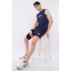 Chaleco Deportivo sin Mangas para Hombre STAG, Color Azul Marino, Absorbente de Humedad, para Actividades al Aire Libre de Verano, Camiseta sin Mangas - Product Image 5