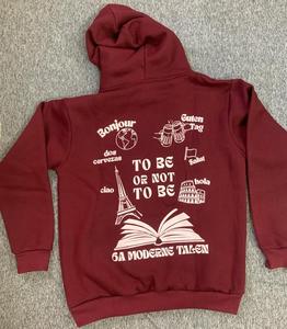 Vente Flash : Sweat à Capuche Homme Personnalisé en Polaire Unie, Grammage Lourd 400 g/m², Respirant, pour l'Hiver, Impression Numérique, Style Urbain - Product Image 4
