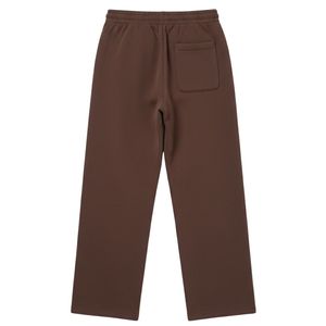 Ensemble décontracté pour homme : sweat à capuche zippé épais et pantalon de jogging en coton doux, style streetwear, couleur marron, ensemble de vêtements de sport tendance - Product Image 4