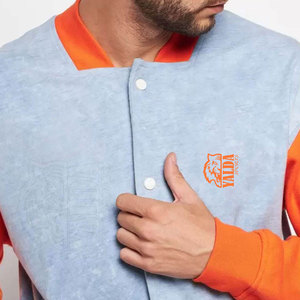 Nouvelle arrivée, veste de style streetwear pour hommes, veste de style letterman, col montant, logo sur le devant, matériau durable, respirant, logo personnalisé, veste d'hiver - Product Image 5