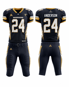 Uniforme de Fútbol Americano Personalizado al por Mayor, Kit de Uniforme de Alta Calidad con Impresión por Transferencia de Calor, 100% Poliéster Malla, Ropa Deportiva para Equipos de Fútbol - Product Image 4