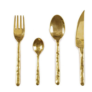 ชุดช้อนส้อมโลหะสไตล์มินิมอลทันสมัยสำหรับร้านอาหารร่วมสมัย คาเฟ่ และพื้นที่รับประทานอาหารสุดหรู - Product Image 1