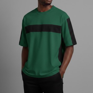 Men Oversize T Shirt Men Loose Fit Cotton Streetwear Casual Wear Soft Breathable Lightweight Everyday Outfit - Product Image 5