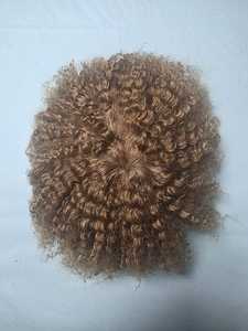 Prothèse capillaire homme en cheveux humains indiens Remy bouclés, base mono - TAZ HAIR BANGLADESH - Product Image 2