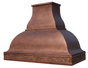 Hotte de cuisine en cuivre sur mesure, fabriquée avec des matériaux en cuivre de qualité supérieure, assurant une beauté et une durabilité exceptionnelles - Product Image 6