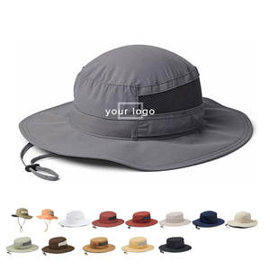 High Quality Cotton Bucket <b>Hat</b> Custom Embroidery Logo Summer <b>Sun</b> Protection Fisherman <b>Hat</b> for <b>Men</b> & Women - Product Image 6