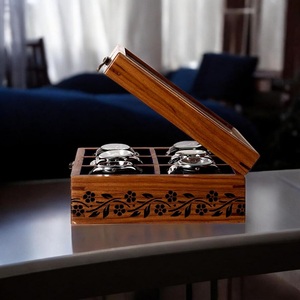 AHTE MANUEXPO UR-065 Wooden Watch Box Watch <b>Display</b> <b>Case</b> Organizer Gift Mens Jewelry <b>Case</b> Holder Storage Handmade Cushions - Product Image 3