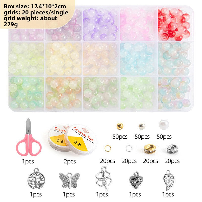 15 Grid Gradient Beads + Acc