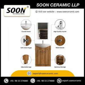 Mueble de Baño con Lavabo de la Colección Lemina para Aplicaciones de Baño, Exportación de la India a Precio Accesible - Product Image 5