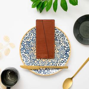 Fabricante de Tarjeteros de Cuero Genuino, Estuche para Cheques de Cuero Real para el Menú Diario LBH-0216 - Product Image 3