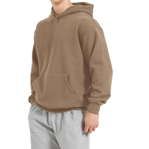 Sudadera con Capucha para Hombre, 100% Algodón, Felpa Gruesa, Corte Regular, con Bolsillo, Transpirable, de Secado Rápido, Informal para Invierno - Product Image 1