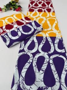 ผ้าคอตตอนพิมพ์ลายแอฟริกันคุณภาพพรีเมียมสำหรับเสื้อผ้าสตรี ชุดเดรส ผ้าโพกศีรษะ เครื่องประดับ และงานฝีมือ ขายส่งลิเบีย - Product Image 5