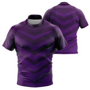 Uniforme de Rugby Personalizado de Talla Grande, Ropa Deportiva Transpirable, Conjunto de Uniforme de Rugby con Estampado por Transferencia de Calor, Uniforme de Rugby Profesional que Absorbe la Humedad - Product Image 1