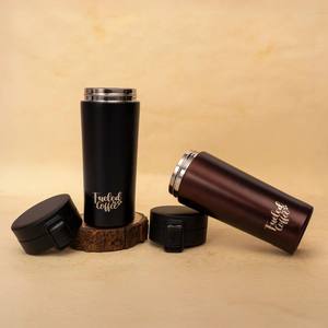 Juego de Vasos de Acero Inoxidable con Elegante Estampado de Aves, Acabado Duradero, Reutilizables para el Hogar, la Oficina, Viajes y Regalos - Product Image 5