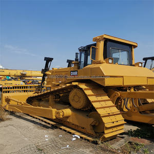 Bulldozer sur chenilles Caterpillar D8R d'occasion, d'origine japonaise, excellent état, moteur et pompe, 2018-2022, 5-8 tonnes, facile à utiliser pour le bulldozing et le terrassement. - Product Image 3