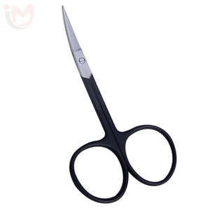 Ciseaux à ongles noirs à pointe fine en acier inoxydable, outil professionnel de manucure et pédicure - Product Image 4