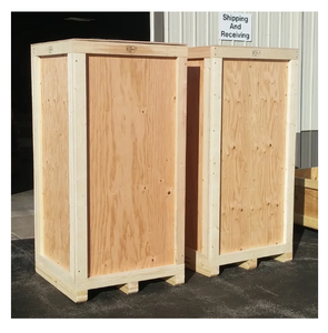 Custom Wooden Export <b>Crate</b> – Solid Plywood Packing <b>Box</b> OEM - Product Image 1