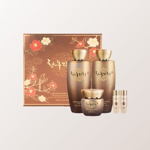 Set de 3 Piezas para el Cuidado de la Piel Coreano Hwanghu Jihwa Empress Flower, Set de Cuidado de la Piel Coreano Hwanghu Jihwa - Product Image 1