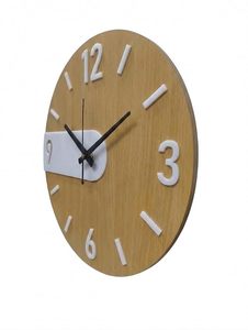 Modern Wooden Square Analog <b>Battery</b> Powered Silent Wall <b>Clock</b> Art Decor for Living Room Bedroom Office - Product Image 4
