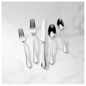 Premium Dining Presentation Metal Cutlery <b>Set</b> Stainless Steel Spoon Fork Knife <b>Flatware</b> <b>Set</b> Elegant Collection - Product Image 5
