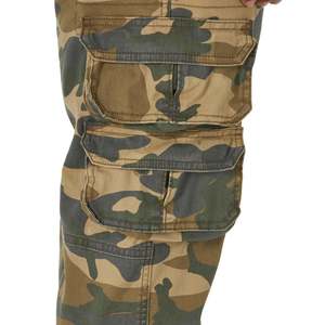 Top Selling Camouflage Print <b>Men's</b> Cargo Pant Streetwear Hip Hop Fashion Wide Legged Custom Logo Featuring Spacious Side Pockets - Product Image 5