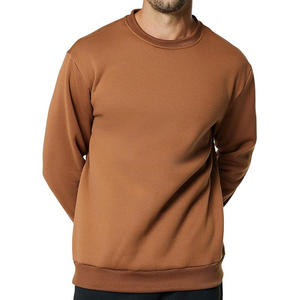 Mens Casual Cotton Crewneck Sweatshirt Soft Pullover with Relaxed Fit Ideal for Spring Fall Travel Gym or Daily Wear - Product Image 3