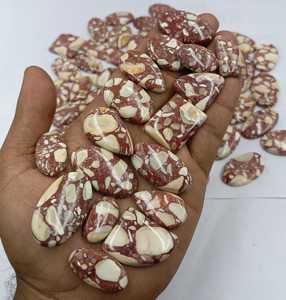 ARTS JEWELS Quartz Mookaite Pierre précieuse naturelle marron Cabochon, formes ovale, coussin, marquise, poire, avec jeu de couleurs, Pierres en vrac en gros - Product Image 3