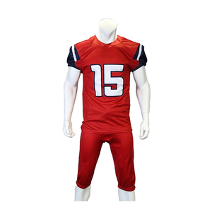 Ensemble de maillot et short de football américain sublimé de haute qualité, uniforme d'équipe sportive, ensemble d'uniforme de flag football - Product Image 1