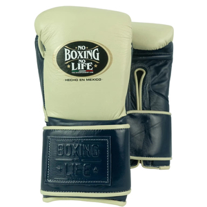 Customizable No Boxing No Life Boxing Gloves High Quality Cowhide Leather Breathable Lightweight Hook & Loop Boxing Gloves - Product Image 1