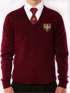 Pull en laine chaud pour garçons avec texture tricotée soignée, idéal pour les uniformes d'automne et d'hiver, la salle de classe et les activités quotidiennes - Product Image 5