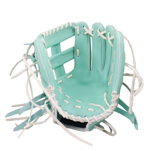 Guante de Béisbol Sintético Verde Menta para Mano Derecha, para Outfield, Dedos Completos, Transpirable, de Calzada Fácil, Talla Adulto - Product Image 2