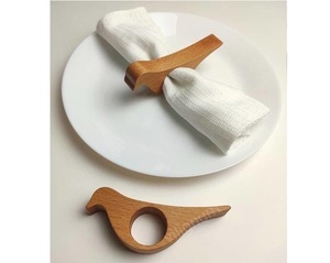 <b>Indian</b> Handmade Eco-Friendly Tissue Wooden Napkin <b>Rings</b> Tableware Kitchen Decor for Elegant Dining Home Restaurant Party Use - Product Image 2
