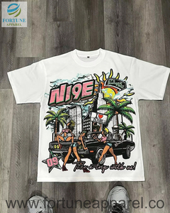 Camiseta personalizada de algodón con hielo para hombre, camiseta lisa en blanco con tinte de corbata, 210 gramos, servicio OEM, productos en oferta - Product Image 3