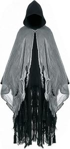 Cape de pirate personnalisée 100% polyester, impression numérique, longue, à capuche, costume de cosplay, Halloween, fabricant OEM, pour homme adulte - Product Image 4