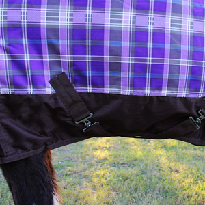 Nouvelles couvertures pour chevaux ODM personnalisées avec logo, vente en gros, meilleure qualité 2026, tissu respirant et imperméable pour écurie, couleur unique - Product Image 5