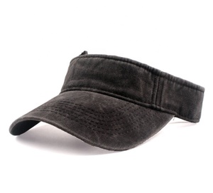 Casquette de soleil personnalisée avec logo, couleur unie délavée à l'acide, pour sports, pêche, cyclisme, fêtes, voyages, usage décontracté - Product Image 2