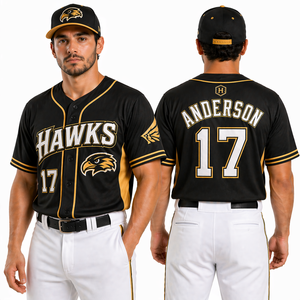 Sublimated <b>Baseball</b> <b>Jersey</b> Custom Team Uniform Lightweight Breathable Sportswear OEM Supplier Factory <b>Bulk</b> 2026 design - Product Image 1
