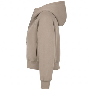 Sweats à capuche zippés 450 GSM pour hommes et femmes, coupe décontractée, streetwear quotidien, fournisseur de vêtements à marque privée pour projets de marques de vêtements personnalisés - Product Image 5