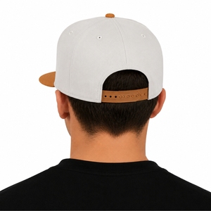 Gorra Snapback Personalizada con Panel Frontal Bordado, Unisex, Visera Plana, Estilo Urbano, Ajustable, Fabricación Directa de Fábrica - Product Image 2