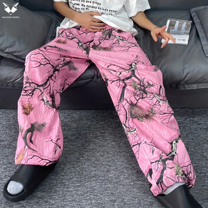 Pantalones Deportivos Holgados de Moda 2026, Pantalones Joggers Holgados con Cintura Elástica y Cordón Ajustable para Ropa Urbana - Product Image 3