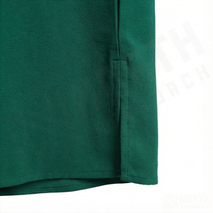 2025 OEM Kimono Abaya pour femmes musulmanes, en tissu polyester ultra-extensible, doux et léger, orné de perles, col en V, manches longues, pour soirée - Product Image 6