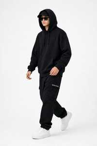 ONETEN APPAREL Conjunto Deportivo para Hombre, Color Verde Oliva, con Cierre de Media Cremallera, Estampado, Manga Larga, Estilo Deportivo Casual, Transpirable, de Algodón y Poliéster, para Otoño - Product Image 5