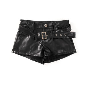Shorts décontractés pour femmes, tendance, sexy, taille haute, moulants, élastiques, en spandex/polyester, prêts à être expédiés - Product Image 3