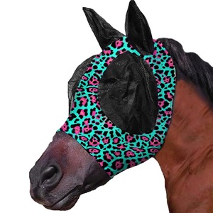 Best Horse <b>Fly</b> <b>Mask</b> Breathable Anti Mosquito <b>Fly</b> Elastic Horse Face Cover Protection Face Shields With Ears Horse <b>Mask</b> - Product Image 2