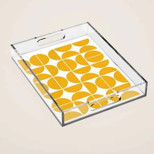 Classic Printed Acrylic Serving tray Hot Selling Household Kitchenware Accent For Tea & Coffee Serving Tray At Cheap Price - Product Image 5