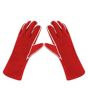 Gants de soudage en cuir de vachette pleine fleur, renforcés, résistants à l'abrasion, gants de protection individuelle, prix avantageux - Product Image 2
